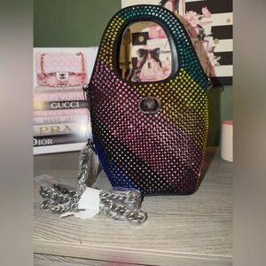 Kurt Geiger Multicolor Studded Mini Bag